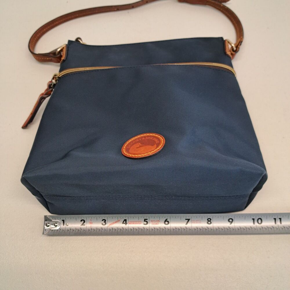 Dooney & Bourke Canvas Shoulder Bag - BLUE - Picture 10 of 16
